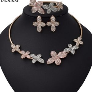 Luxury floweral Jewelry sets